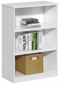 Kancelársky regál Houseland Prime Air 02 80 cm biely