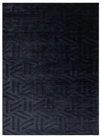 Koberec PEARL 51326E geometrický / štrukturálny, čierny