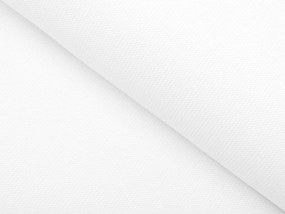 Biante Zamatový behúň na stôl Velvet Brick SVB-201 Snehovo biely 35x120 cm