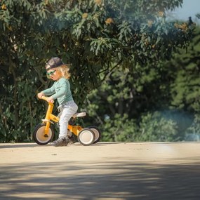 PETITE&amp;MARS - Detská trojkolka 5v1 TURBO Intense Ochre