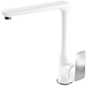 Novaservis Nobless Tina drezová batéria s otočným ramienkom biela / chróm 38714,1 38714.1