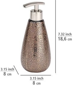 WENKO 69109800 - Kúpeľňová sada MARRAKESH 12,5x41 cm hnedá