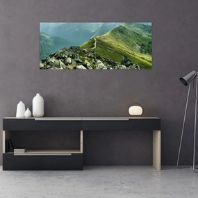 Obraz - Horská krajina (120x50 cm)