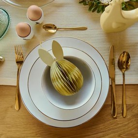 Súprava príborov ABELE ALL zlatá 16 ks 951910