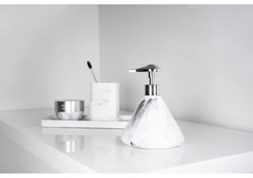 Bielo-sivá tácka do kúpeľne Wenko Desio