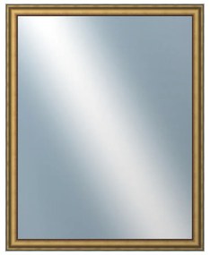 DANTIK - Zrkadlo v rámu, rozmer s rámom 80x100 cm z lišty DOPRODEJMETAL AU prohlá velká (3022)
