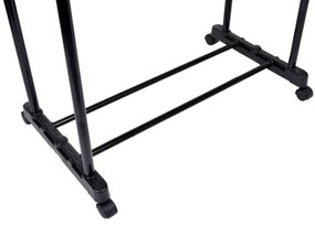 Vešiakový stojan na kolieskach TIMI čierny