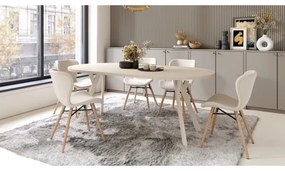 Rozkladací jedálenský stôl ARTUR béžový