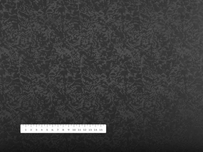 Biante Teflónový okrúhly obrus TF-098 Venezia čierny Ø 120 cm