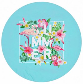 Plážové osušky s nápisom SUMMER Priemer: 150 cm