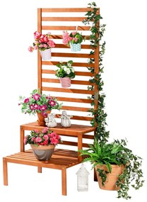 Stolík na kvety so zástenou Garden Pleasure Concord