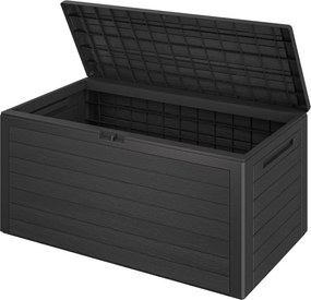 Záhradný úložný box Hill 280 L antracitový