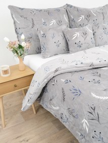 Obliečky mikroplyš Exclusive – Chloe sivá