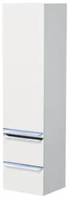 Kúpeľňová skrinka vysoká Naturel Pavia 40x155x35 cm biela mat PAVIA3V40DVPCR