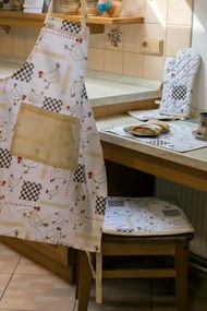 Home Elements Podsedák Sliepočky biele Množstvo: 1 ks