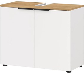 Biela skrinka pod umývadlo 60x58 cm Menen – Germania