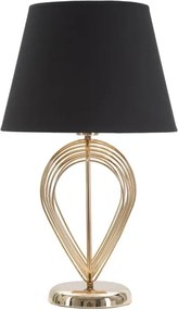 Stolná lampa Maxt 53,5 cm čierno-zlatá