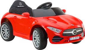 LEAN CARS Mercedes KL-1666-1 Červené batériové vozidlo