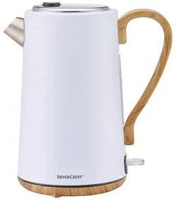 Silvercrest®  Kitchen Tools Rýchlovarná kanvica + Hriankovač, biela súprava  (800009520)