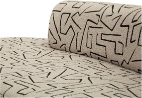 Béžová pohovka z textílie buklé 176 cm Nairobi – Mauro Ferretti