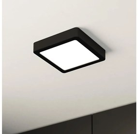 Eglo 900586 - LED stmievateľné stropné svietidlo FUEVA LED/11W/230V čierne