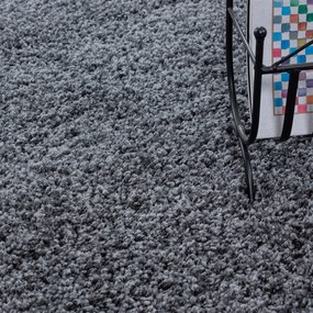 Ayyildiz Kusový koberec LIFE 1500, Okrúhly, Sivá Rozmer koberca: 200 cm KRUH
