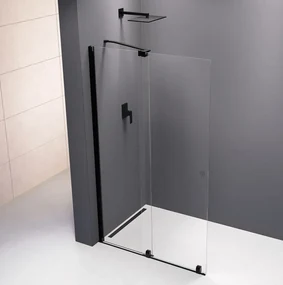 Polysan Polysan, MODULAR SHOWER zástena s pojazdy 1000 mm, čierna, MS5-100B