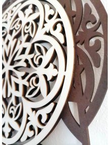 Drevený dekoratívny obraz s elegantným vzorom - mandala I SENTOP PR0304