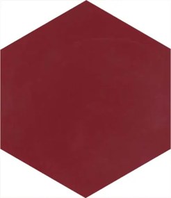 Cementová dlažba Hexa M59 - Farba: Chilli | Articima