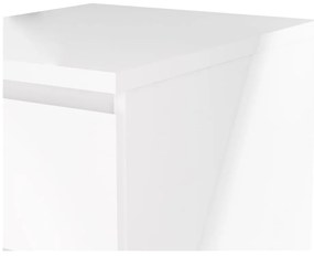 Biely nočný stolík Naia - Tvilum