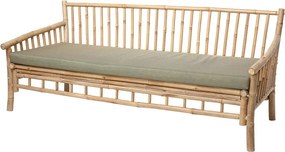 Bambusová záhradná pohovka v béžovo-prírodnej farbe Sole – Bloomingville