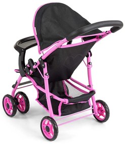 Detský športový kočík pre bábiky Milly Mally Kate Prestige Black