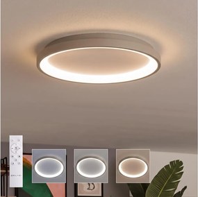 BRILAGI - LED stmievateľné stropné svietidlo FALCON SLIM LED/42W/230V biela/béžová + diaľkové ovládanie