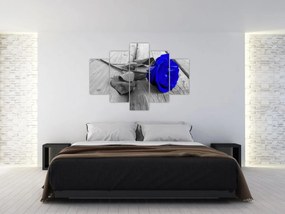 Obraz - Modrá ruža (150x105 cm)
