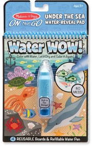Omaľovánky s vodou Magické pero Vodný svet WATER WOW Melissa and Doug od 3 rokov