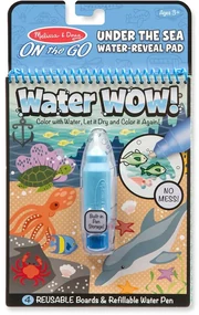 Omaľovánky s vodou Magické pero Vodný svet WATER WOW Melissa and Doug od 3 rokov