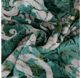 Mikroplyšové obliečky ORIENTINO zelené Rozmer obliečky: 70 x 80 cm | 140 x 200 cm