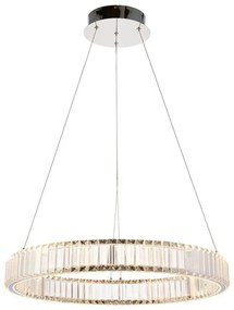 Endon 102255 - LED stmievateľný luster na lanku LAGUNA LED/36W/230V lesklý chróm