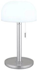 Globo 21016N - LED stolná lampa NORMAN LED/1,5W/3,7V 3000/4200/6000K strieborná