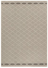 Ayyildiz, Kusový koberec Patara 4953 Beige – na von aj na doma, 200x290, béžová, chodba / predsieň