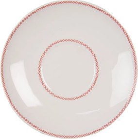 Porcelánová šálka s tanierikom s jeleňom Cosy Lodge - 12*9*6 cm / 200 ml