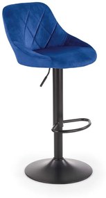 Halmar Barová stolička H101 - modrá
