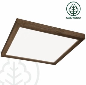 Brilagi-LED Kúpeľňové svietidlo WOODY FRAME LED/50W/230V 60x60 cm IP44 dub/orech