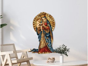 drevko |  Obraz na stenu Zlatá Madona s Dieťaťom  60 x 455 cm