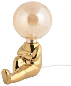 Detská lampička v zlatej farbe Joey – Leitmotiv