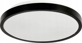 BERGE LED stropné svietidlo 2xE27 IP20 LARI-R BLACK + 2x E27 10W teplá biela sviečka