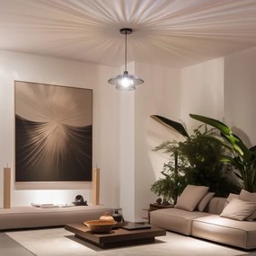 Brilagi - LED luster na lanku CERIA WIRE 1xE27/40W/230V pr. 38 cm čierna