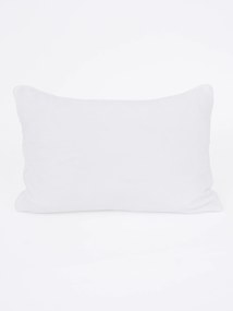 Obliečka na vankúšik mikroplyš Exclusive 50 × 70 cm - Laura biela