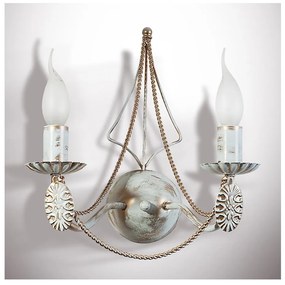 Nástenné svietidlo VANESSA 2xE14/40W/230V svetlé