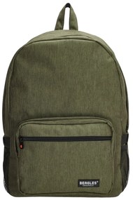 Beagles Zelený ľahký batoh do školy "Rock" 12L